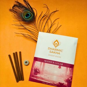 Madhur Gulab Dhoop Sticks | Gulab Pooja Dhoop | Bambooless Incense Sticks