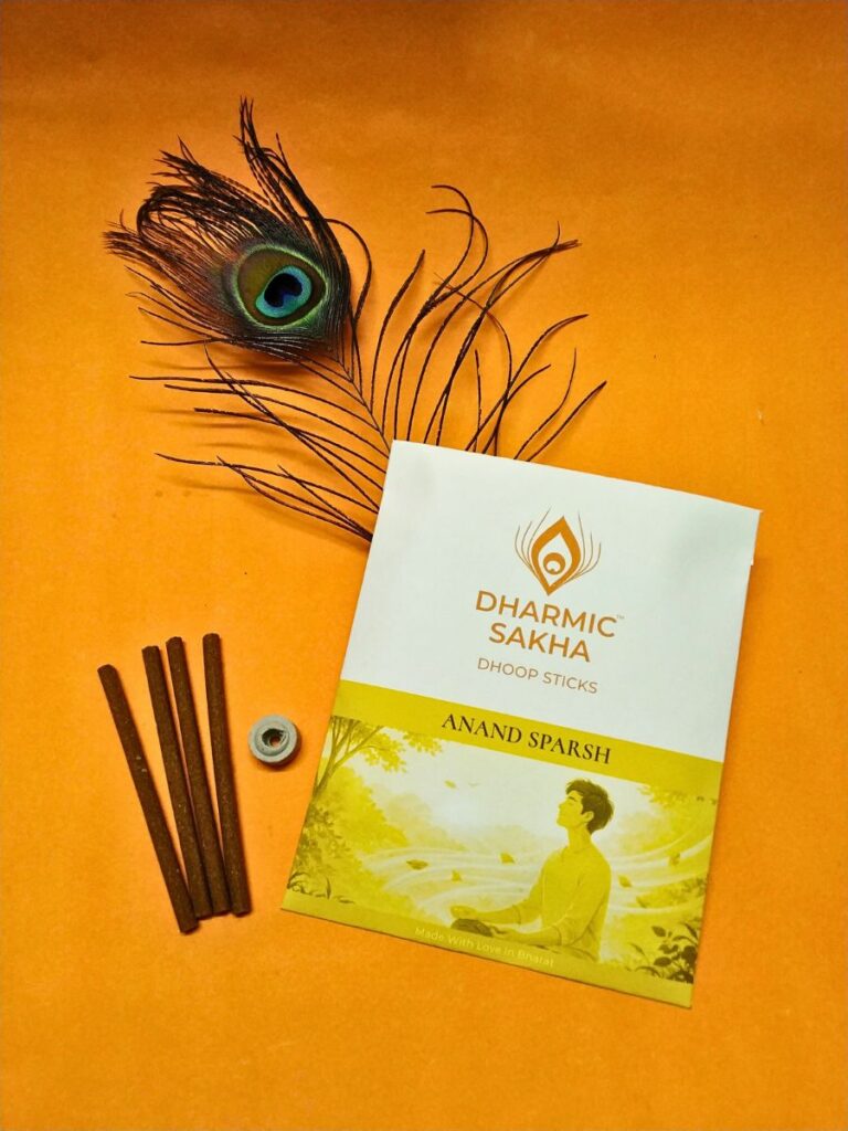 Anand Sparsh Dhoop Sticks - dharmic fragrance incense for pooja by Dharmic Sakha