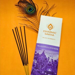 Prasanna Lavender Black Agarbatti | Lavender Pooja Incense Sticks