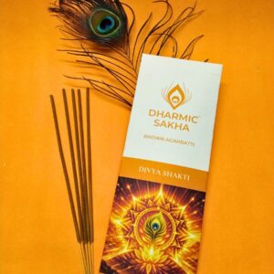 Divya Shakti Brown Agarbatti | Floral Pooja Incense Sticks