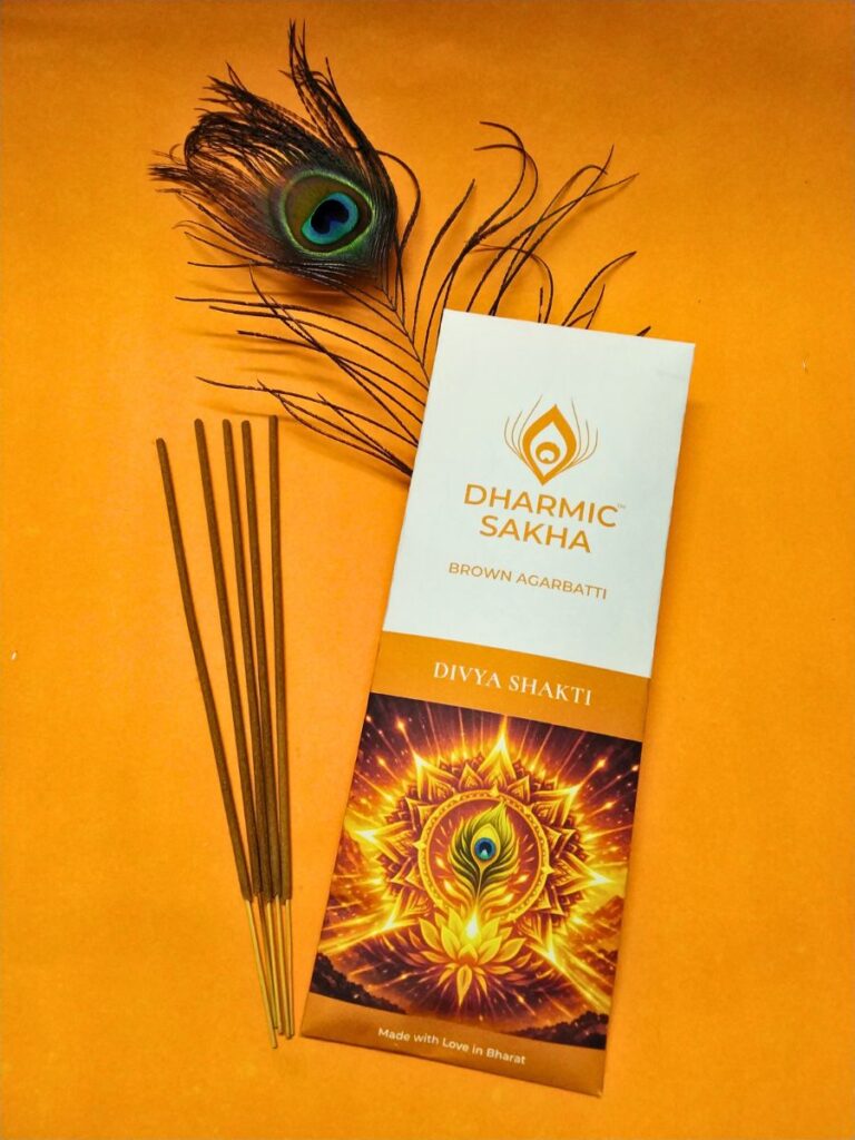 Divya Shakti Agarbatti - floral incense sticks for daily pooja by Dharmic Sakha