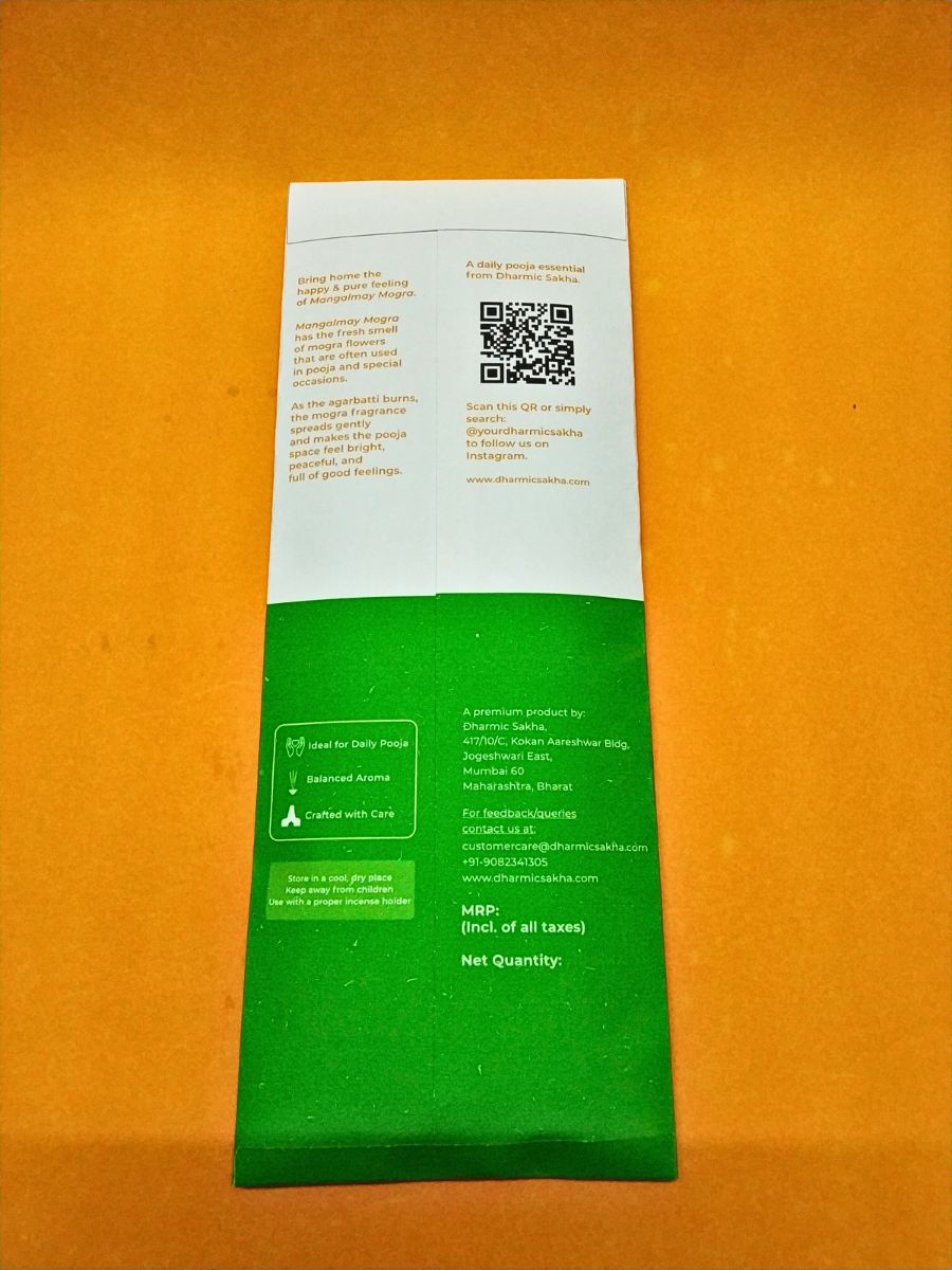 Mangalmay Mogra Black Agarbatti | Mogra Pooja Incense Sticks - Image 2