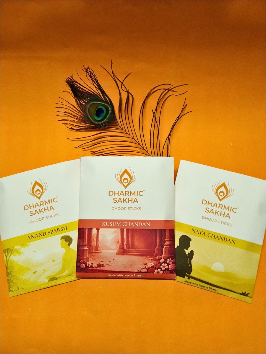 3-in-1 Dhoop Sticks Pack | Make Your Own pack | Bambooless Incense Sticks - Image 2