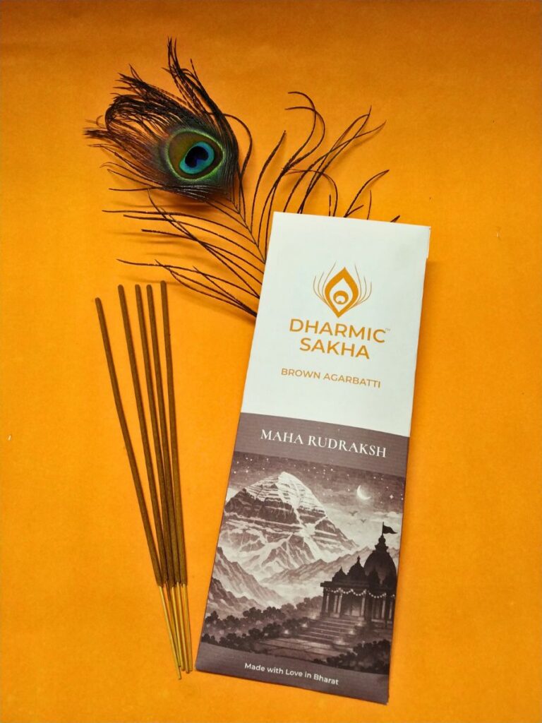 Maha Rudraksh Agarbatti - temple fragrance incense sticks for Shiva pooja by Dharmic Sakha