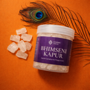 Sakha’s Premium Bhimseni Kapur | Pure Camphor for Daily Pooja & Aarti