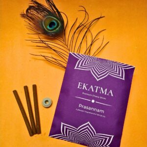 Ekatma Prasannam Premium Pooja Dhoop Sticks | Bambooless Incense Sticks