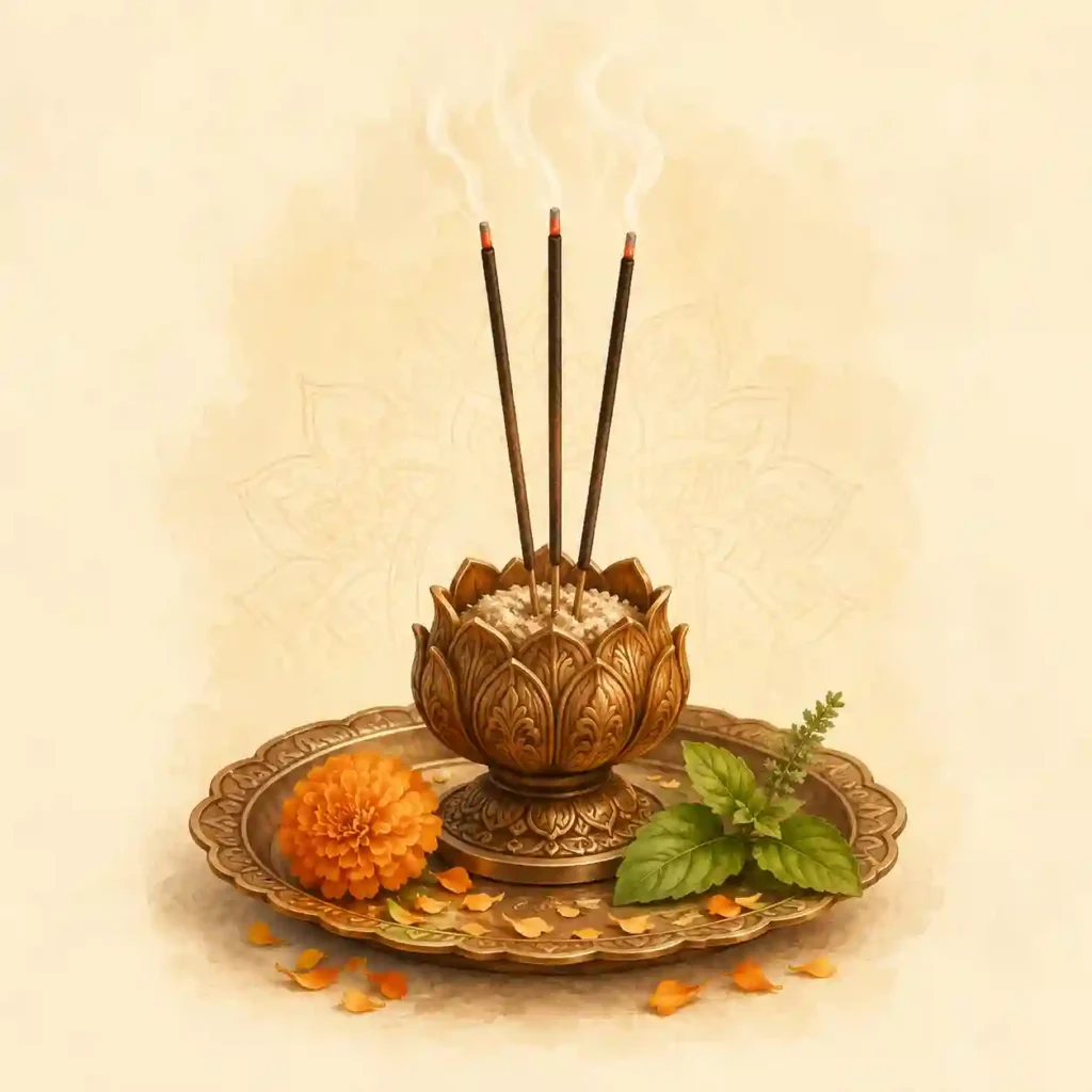 Traditional agarbatti for home mandir