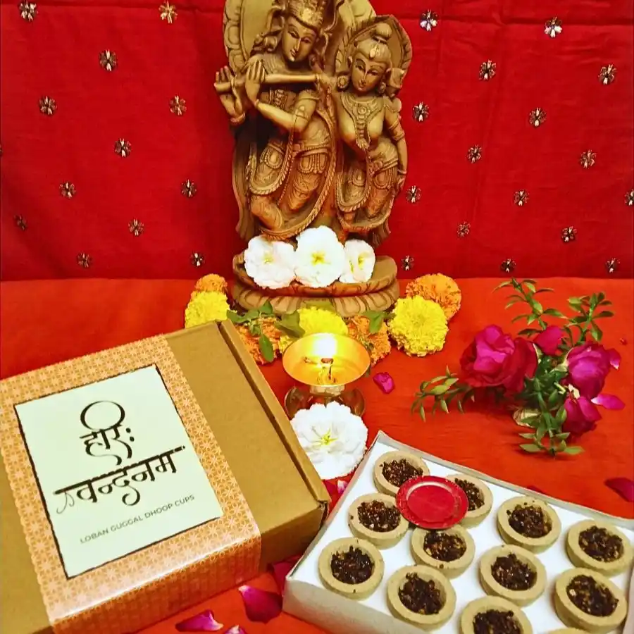 Loban Dhoop Cups for Home Mandir